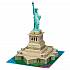 Объемный 3D-пазл Статуя Свободы, США, мини серия  - миниатюра №1